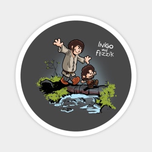 Funny Cute Vintage 80's Princess Movie Comic Parody Magnet